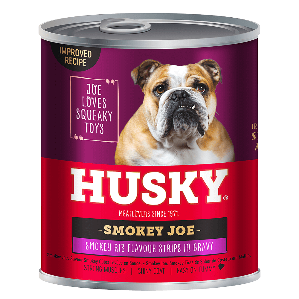 Husky Chunky Smokey Joe Rib Wet Dog Food 775gm x 6 - Bob Martin & Co